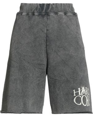 Aries Charcoal Shorts & Bermuda Shorts Cotton - Gray