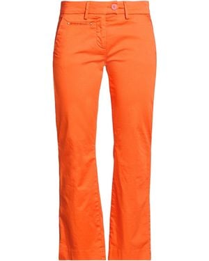 Mason's Pants Cotton, Polyamide, Elastane - Orange