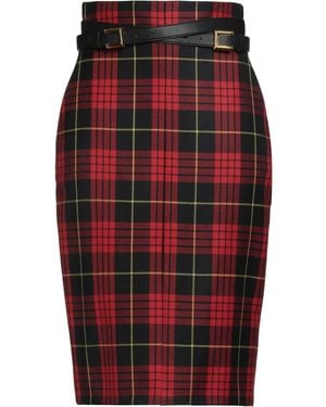 Elisabetta Franchi Jupe Midi - Rouge