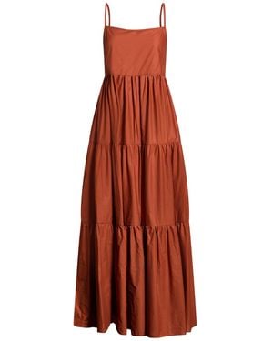 Matteau Maxi Dress Organic Cotton - Red