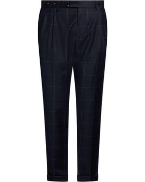 Berwich Midnight Pants Virgin Wool - Blue