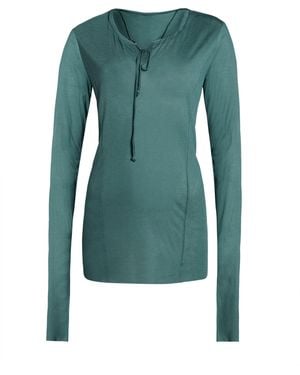 Masnada Top Viscose, Silk - Green
