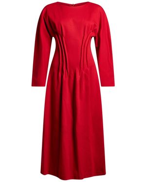 MEIMEIJ Midi Dress - Red