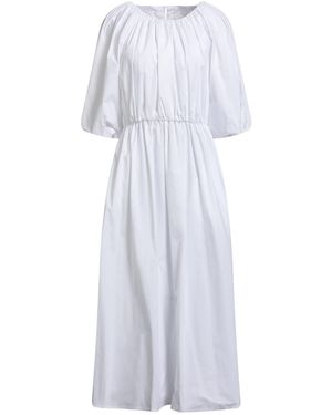 Ballantyne Midi Dress Cotton - White