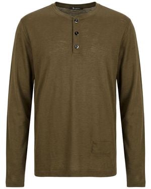 Alexander Wang Military T-Shirt Wool, Cotton - Green