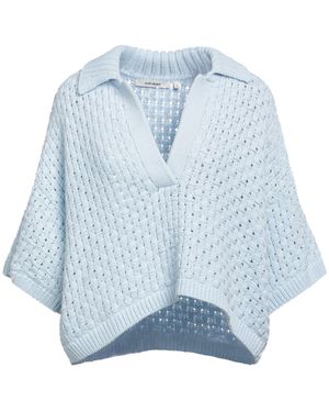 Oval Square Pullover - Blu