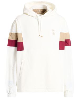 Brunello Cucinelli Sweatshirt Cotton, Polyamide - White