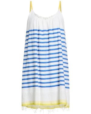 lemlem Mini Dress Cotton, Acrylic - Blue