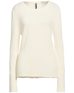 Manila Grace Cream Sweater Virgin Wool, Acrylic - White