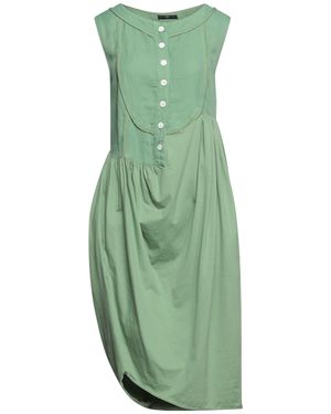 High Vestito Midi - Verde