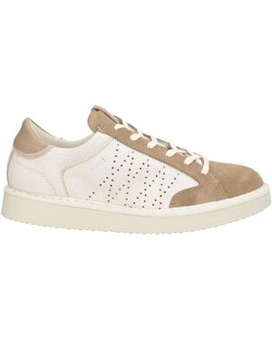 Pànchic Khaki Trainers Leather - Natural