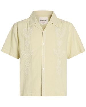 Antik Batik Shirt Cotton - White