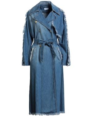 Gaelle Paris Denim Outerwear Cotton - Blue