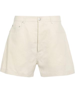Rick Owens Shorts & Bermuda Shorts Linen - Natural