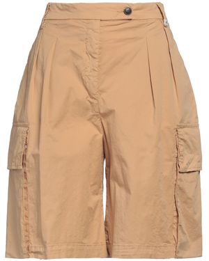 Myths Shorts & Bermuda Shorts Cotton, Elastane - Natural