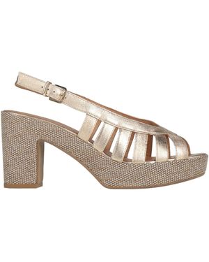 Gianmarco Sorelli Sandals Leather - Natural