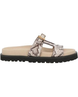 Sergio Rossi Sandals Leather - White