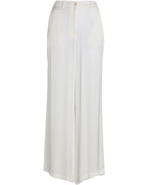 Jucca Pants Viscose - White