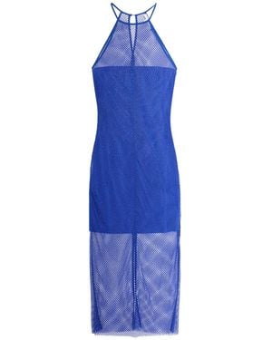 Patrizia Pepe Midi-Kleid - Blau