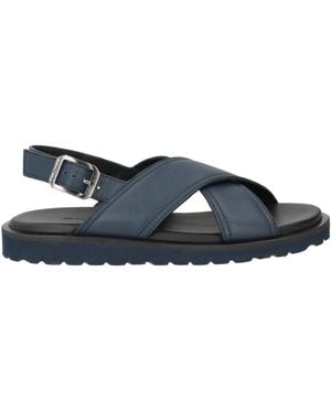 Baldinini Sandals Calfskin - Blue