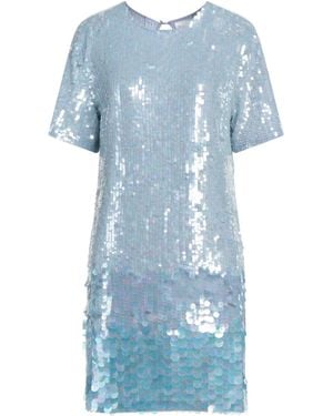 P.A.R.O.S.H. P.A.R.O..H. Mini Dress Polyamide, Elastane, Pvc - Blue