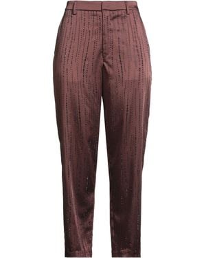 Dondup Trousers Polyester, Eco Polyester - Red