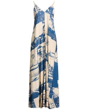 Alysi Robe Longue - Bleu