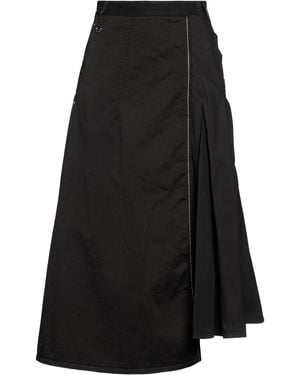 High Midi Skirt - Black