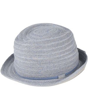 Fedeli Hat Cotton, Linen - Grey