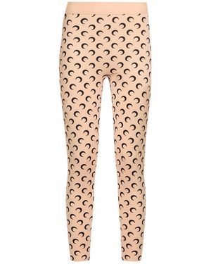 Marine Serre Leggings - Natur