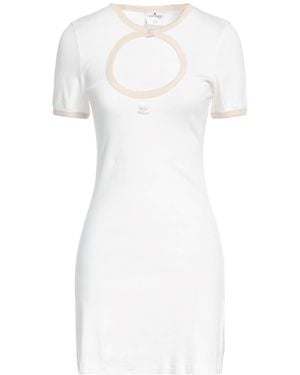 Courreges Mini Dress - White