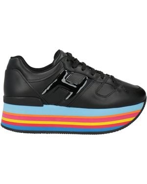 Hogan Trainers Leather - Black