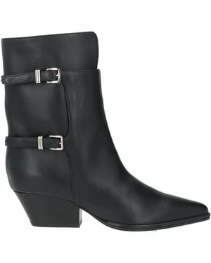 Sergio Rossi Ankle Boots Leather - Black