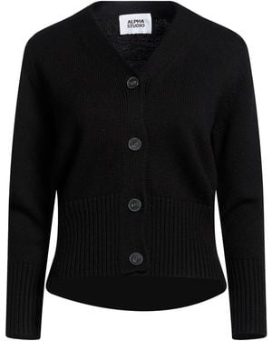Alpha Studio Cardigan - Nero