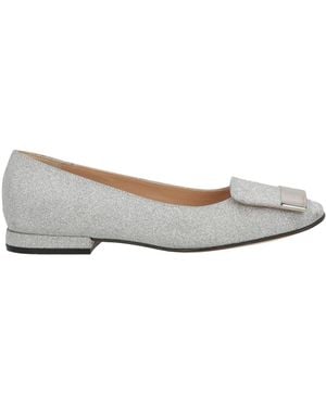 Sergio Rossi Sr1 Ballet Flats Leather - Gray