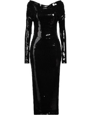 Alexandre Vauthier Midi Dress - Black
