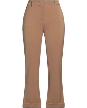 Via Masini 80 Trouser - Natural