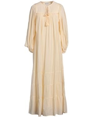 Antik Batik Maxi Dress Cotton - Natural