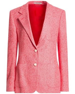 Tagliatore 0205 Coral Blazer Viscose, Cotton, Polyacrylic, Polyamide, Elastane - Pink