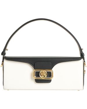 Lanvin Ivory Handbag Calfskin, Brass, Zamak - White