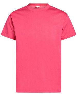 Stockholm Surfboard Club Fuchsia T-Shirt Organic Cotton - Pink