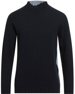 Tagliatore Rollkragenpullover - Blau