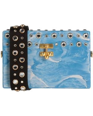 Edie Parker Cross-Body Bag Acrylic - Blue