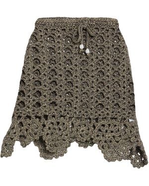 Ganni Mini Skirt - Grey
