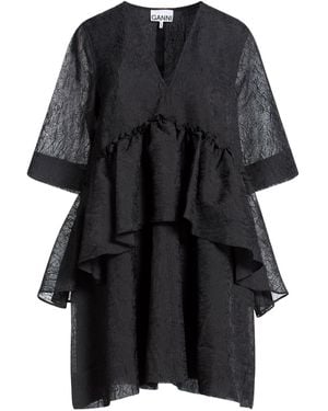 Ganni Robe Courte - Noir