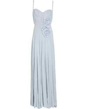 Elisabetta Franchi Maxi Dresses - White