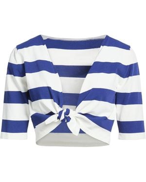 Roberto Collina Top Viscose, Polyester - Blue