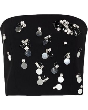 Isabelle Blanche Top - Black