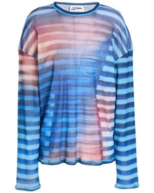 Jean Paul Gaultier T-Shirt Polyamide - Blue