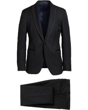 Bagnoli Sartoria Napoli Anzug - Schwarz